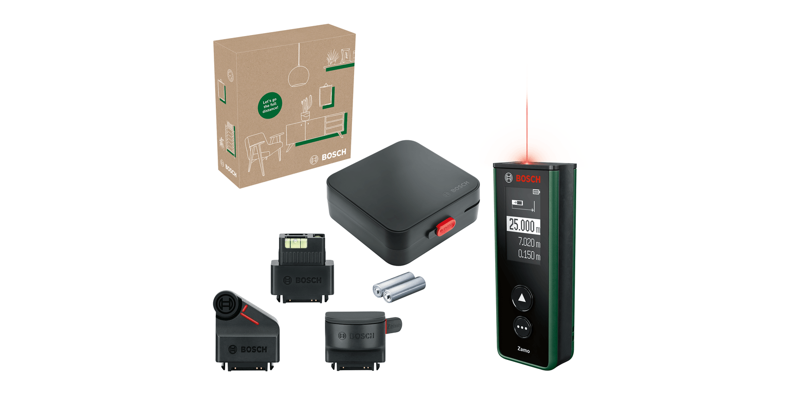 BOSCH 06036729Z1 Laser distance meter black - size 25 m (06036729Z1)