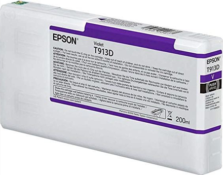 EPSON T913D - 200 ML - Violet - Inkatzenkatzen - Surecolor SC-P5000 Violet. SC-P5000 Violet Spectro (C13T913D00)