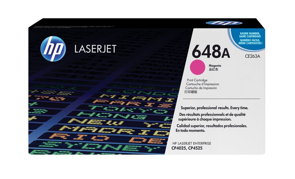 HP Toner CE263A (648a) - Magenta - capacity 11000 pages (CE263A)