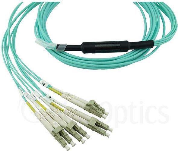 Blueoptics 106283-5403 compatible MTP-4XLC multimode OM4 patch cable 3 meters (106283-5403-BO)