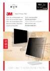 3M eye protection filter for 185 wide image monitor - screen filter - 47cm broad image (185 broad image) - black (98044054280 PF185W9)