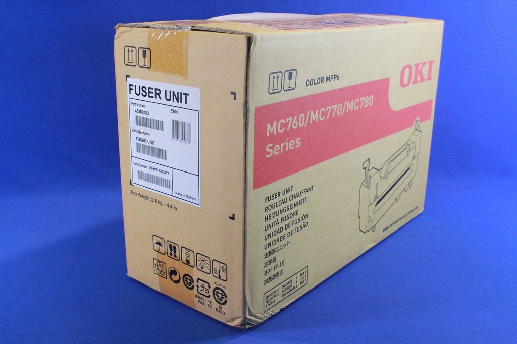 OKI - KIT FOEN FAILITY - OKI MC760DN. MC760DNVFAX. MC770DNFAX. MC780DFNFAX. ES 7470dn. 7480dfn (45380003)