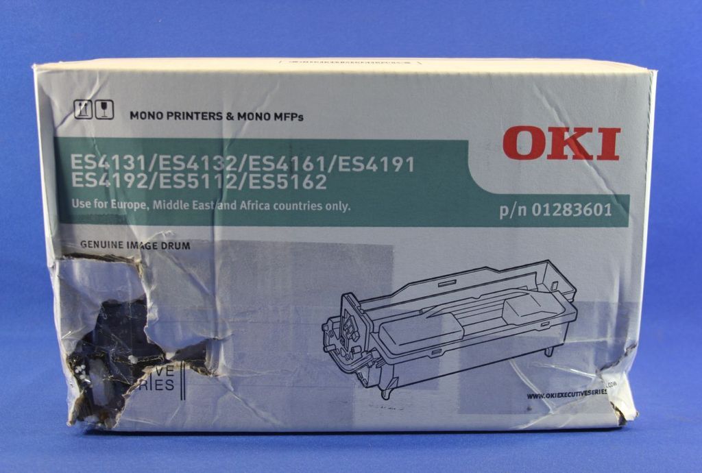 Oki - black - original - drum unit - ES 4131dn. 4131dn . 4132dn. 4161 MFP. 4192 MFP. 5112dn. 5162 Mfp.