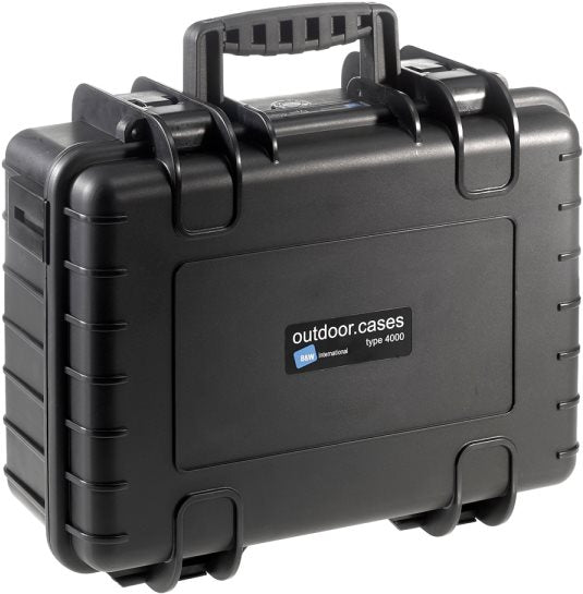 B \\u0026 W OutdoorCases Type 4000 - hard shell bag - polypropylene - black