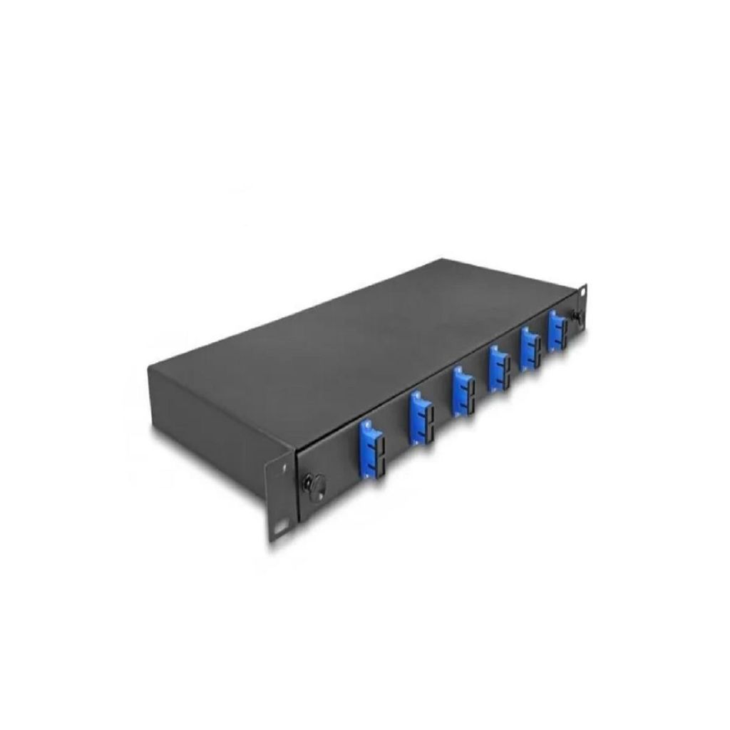 Delock 19 LWL SPLEIONEBOX 6 SC Duplex OS2 1HE SPELED ready Complete confirmed (67000)