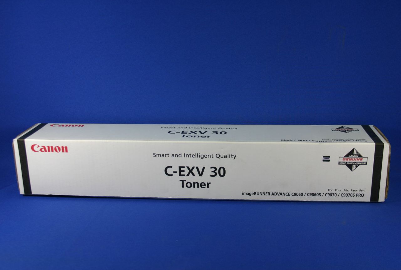 Canon C-Exv 30 - black - original - toner cartridge - for Imagerunner Advance C9060 PRO. C9070 PRO (2791B002)