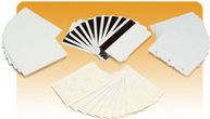 Zebra Premier - PVC card with 3-up roll-up locking label - 30 100 pccs (pack with 5) - for zebra p330i. P330M.