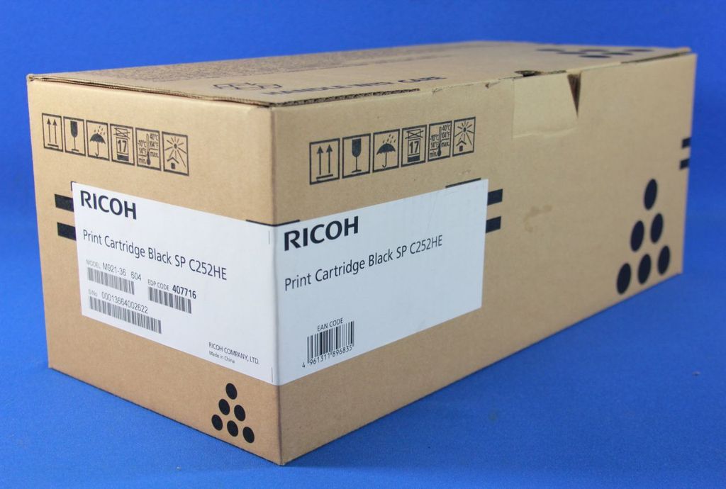 Ricoh Toner 407716 - black - capacity 6500 pages (407716)