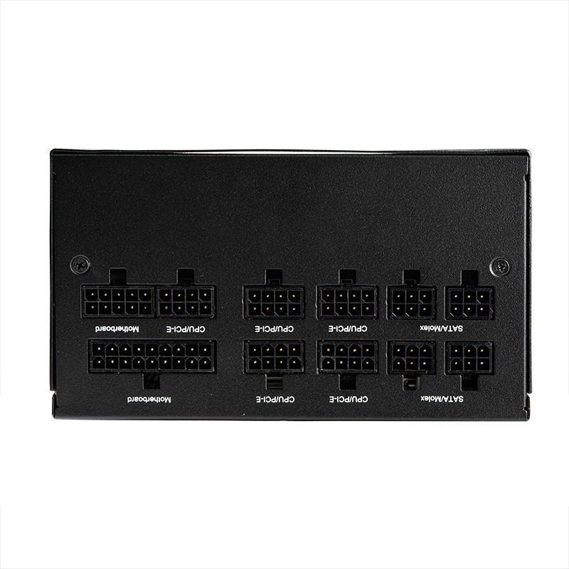 Chieftronic Powerup Series 750W - power supply (internal) - ATX12V 253 - 80 plus gold - alternating current 100-240 V - 750 watt - PFC