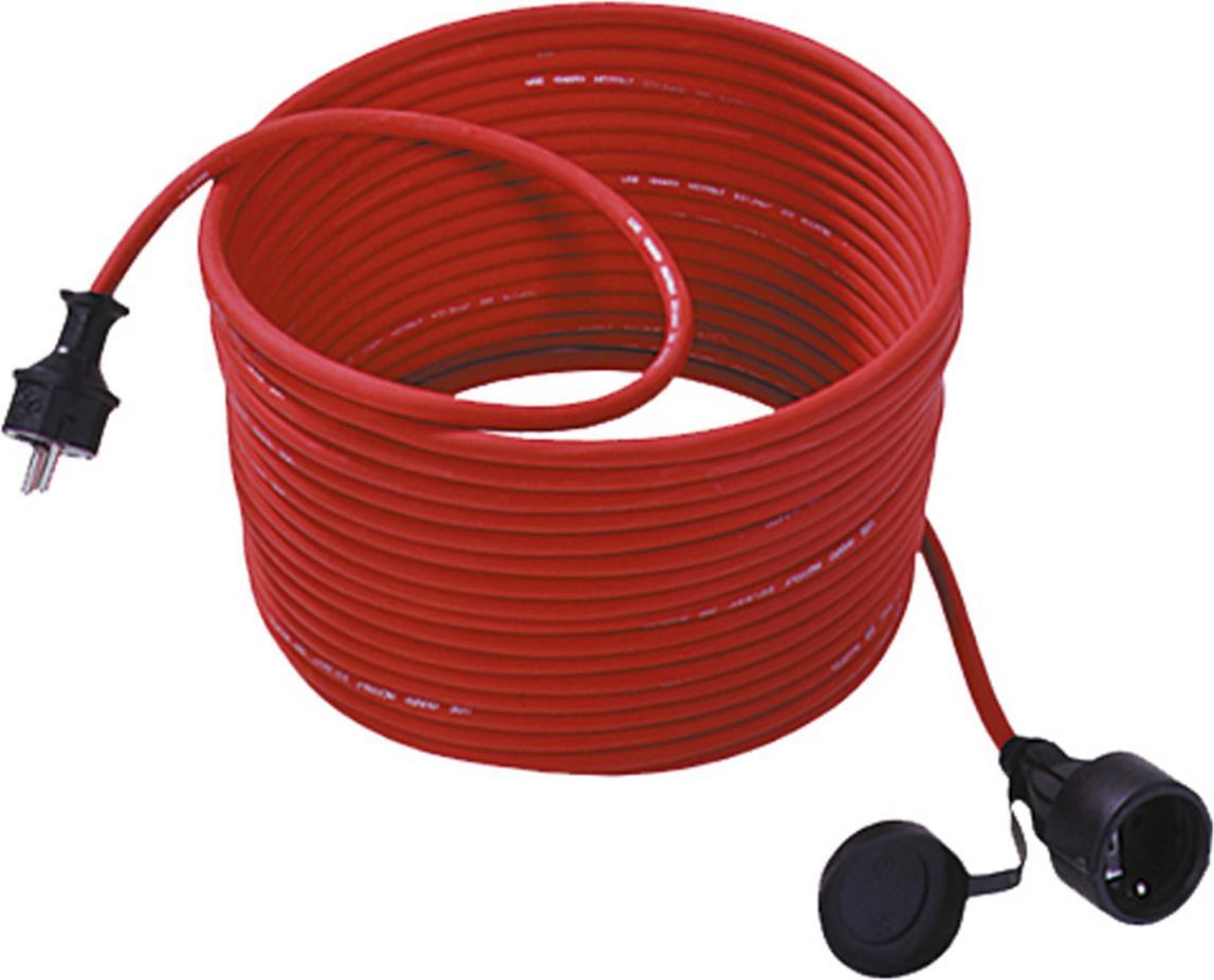Bachmann H07RN-F3G - voltage supply relief cable - alternating current 250 V - 16 A - 35.0M - red (343372))