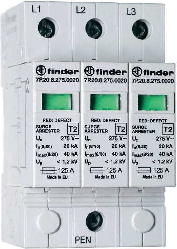 Finder over -voltage discount 3phasig (7P2382751020)