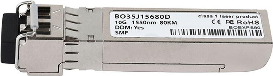 Compatible Extreme Networks 10G SFP-ZR Blueoptics SFP    Transceiver. LC Duplex. 10GBase-Zr. Singlemode Fiber. 1550nm. 80km. 0�C 70�
