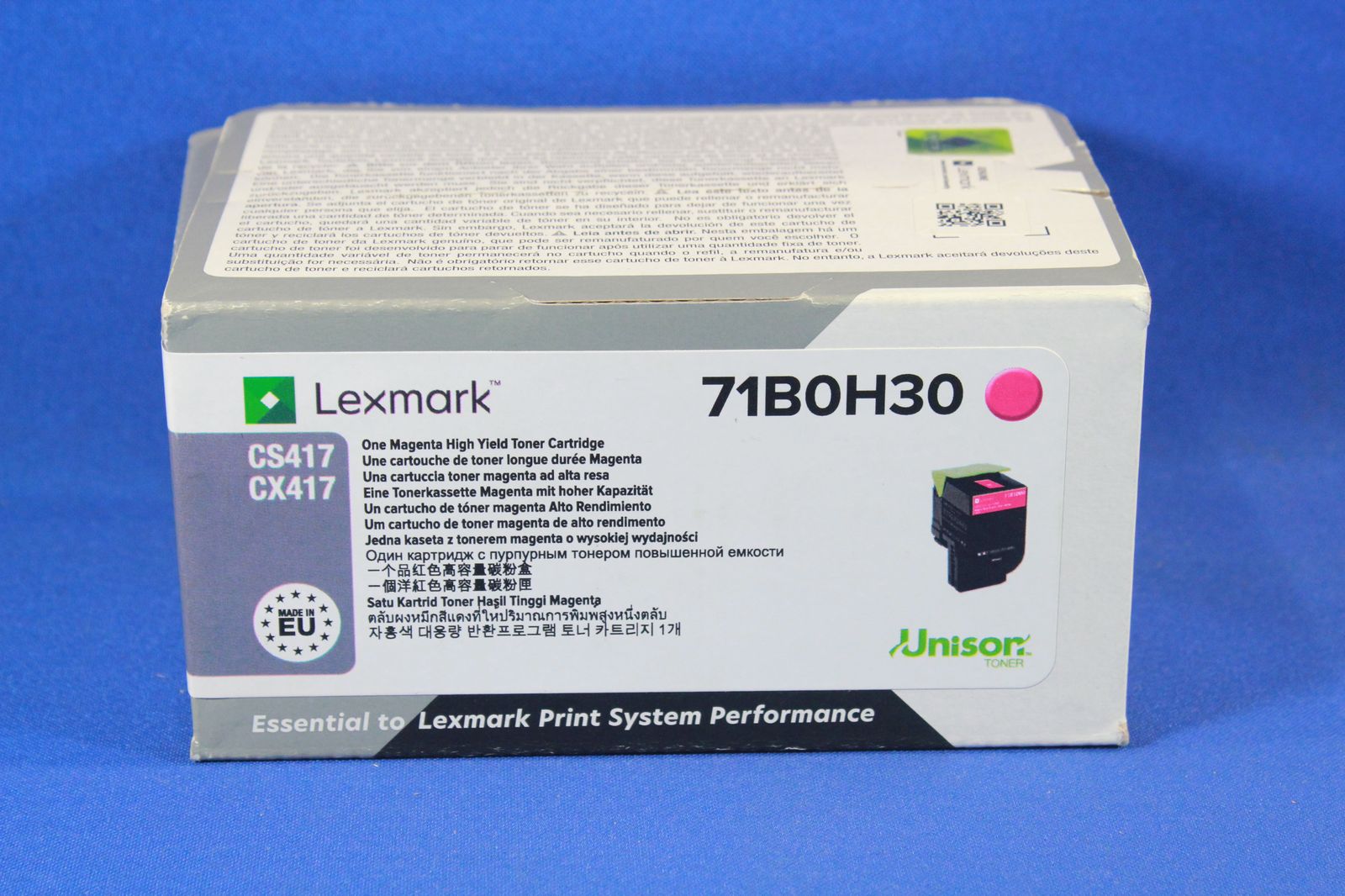 Lexmark X417 - high product - Magenta - Original -Toner cartridge LCCP. LRP - LEXMARK LEXMARK CS417DN. CS517DE. CX417DE