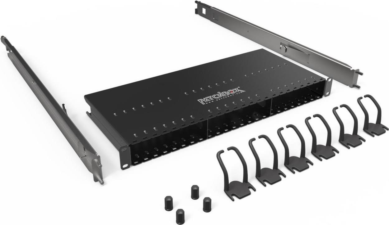 Patchbox plus    frame INCL MOUNING Rails \\u0026 6x patchbox patchcatch (PBXFrame)