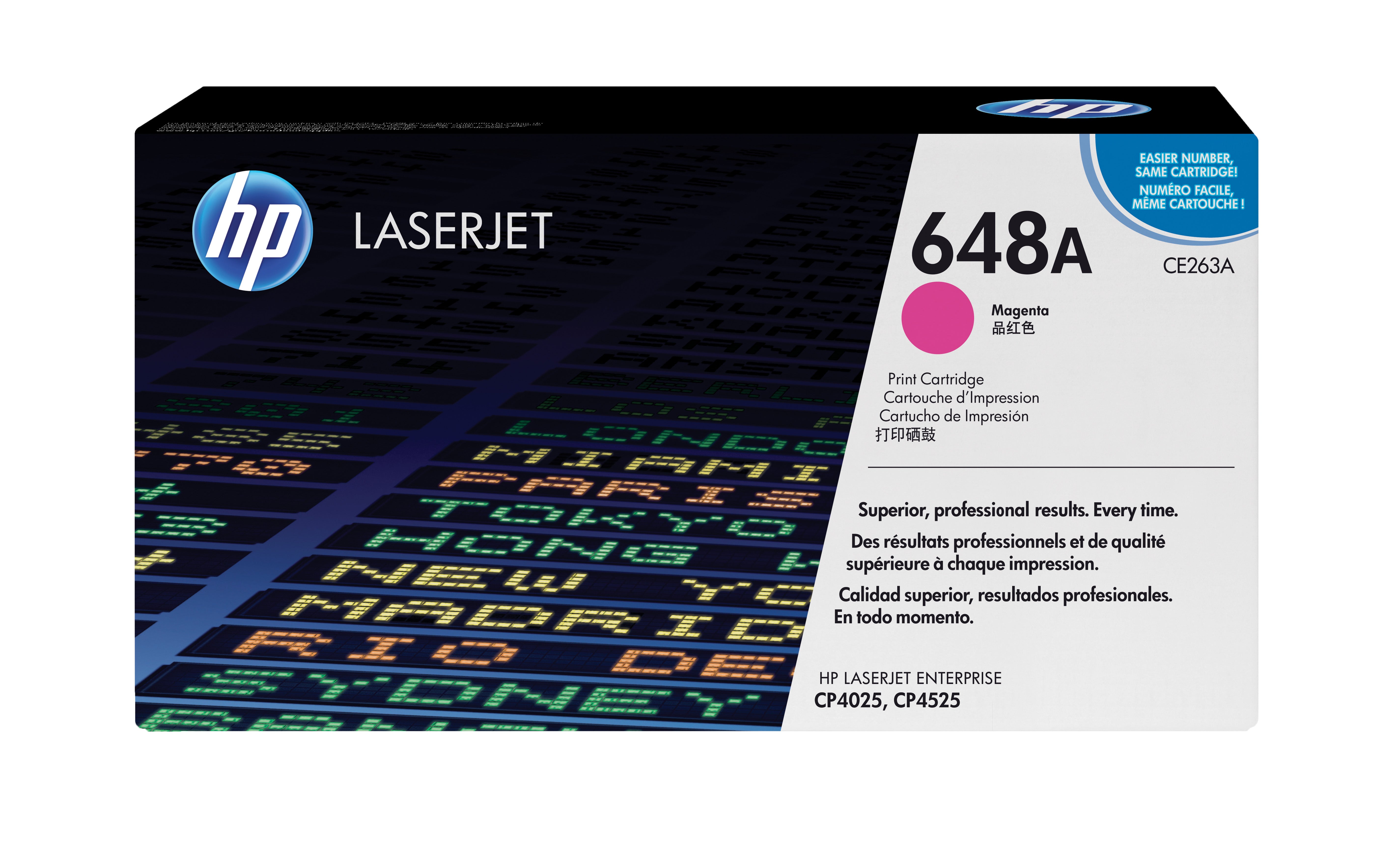 HP Toner CE263A (648a) - Magenta - capacity 11000 pages (CE263A)