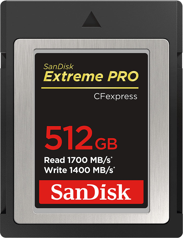Sandisk Extremro CFEXPRESS 512GB 17001400MBS (SDCFE-512G-GN4NN)
