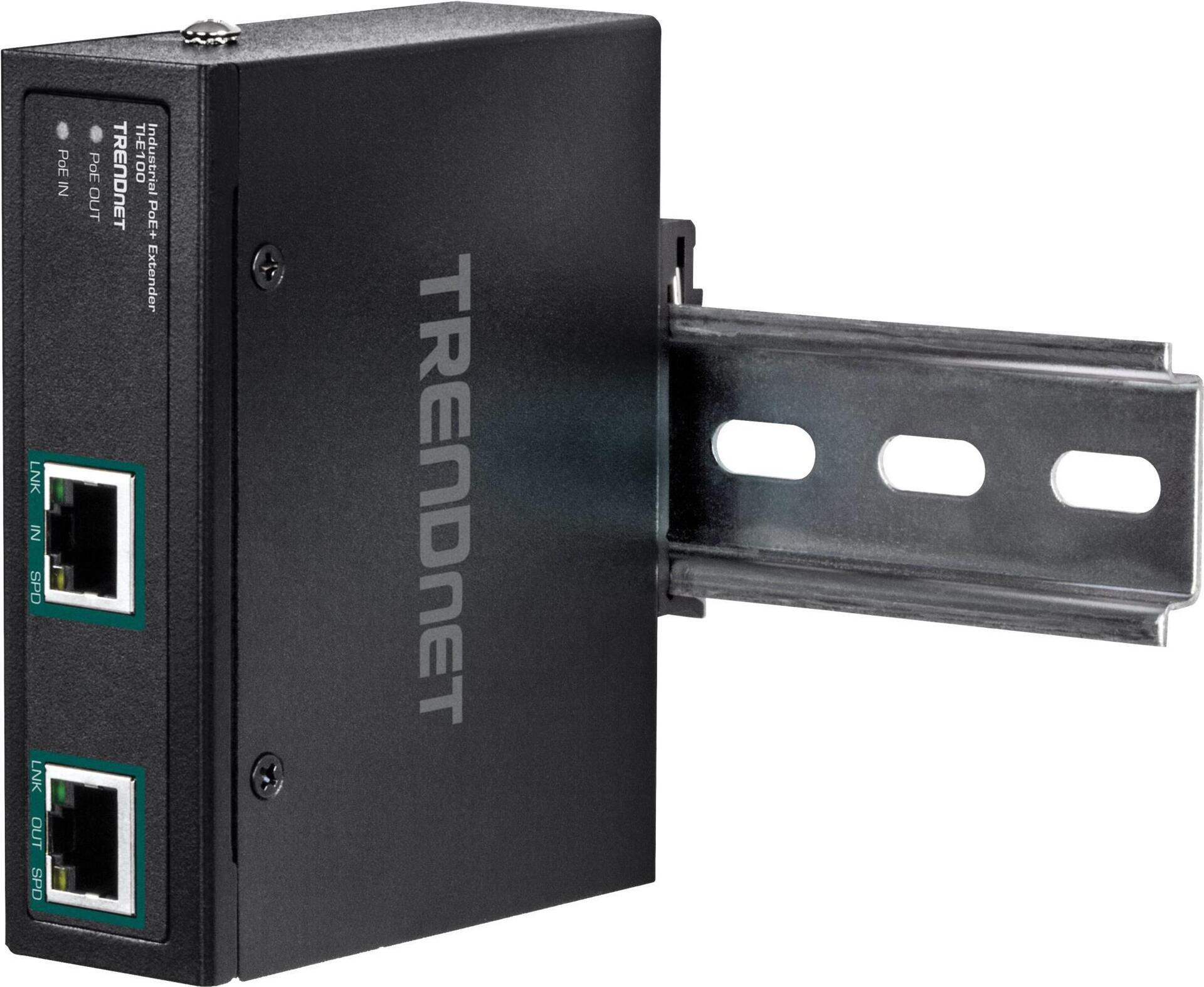 Trendnet Ti-E100 network extension module network transmitter 10.100.1000 MBITS Schwarz (TI-E100)