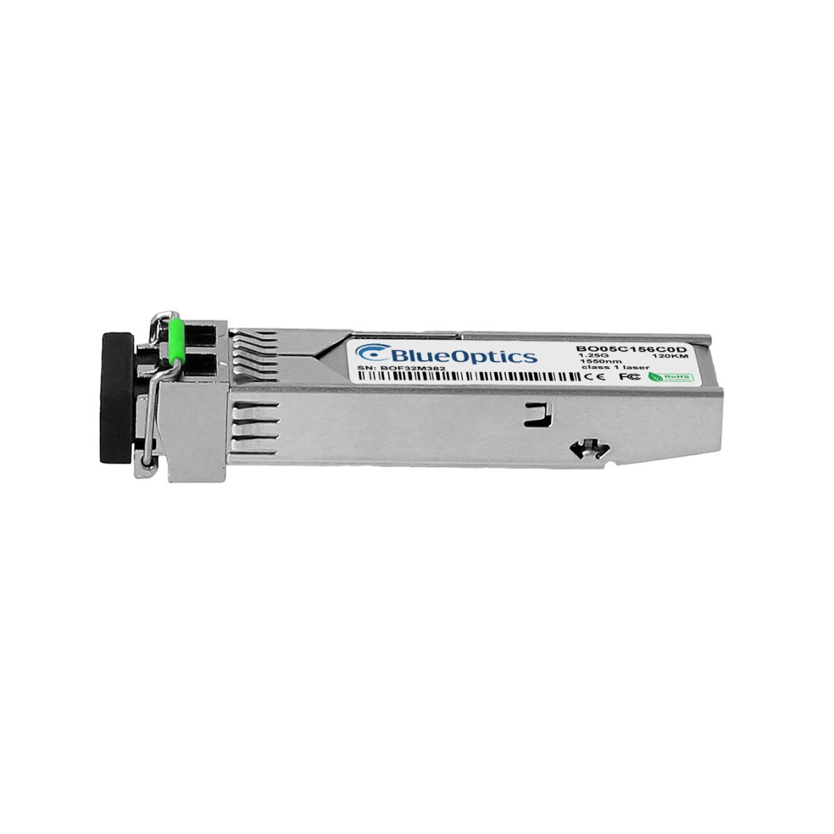 Blueoptics SFP-1G-ZX-12M-LC-BO Network Transceiver module fiber optics 1250 MBITS (SFP-1G-ZX-12M20KM-LC-BO)