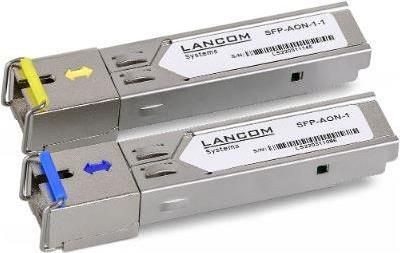Lancom SFP-Bidi1550-SC1 - SFP (mini-GBIC) -Transcever module - 1000Base-BX20 - SCUPC individual mode - to 20 km - NM    1550