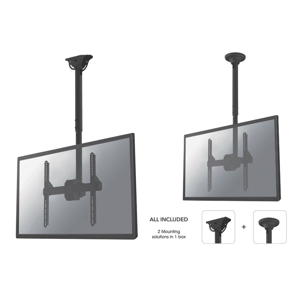 Neomounts BY NewStar Select flat image ceiling holder - 50 kg - 81.3 cm (32 ) - 152.4 cm (60 ) - 200 200 mm - 400 x x