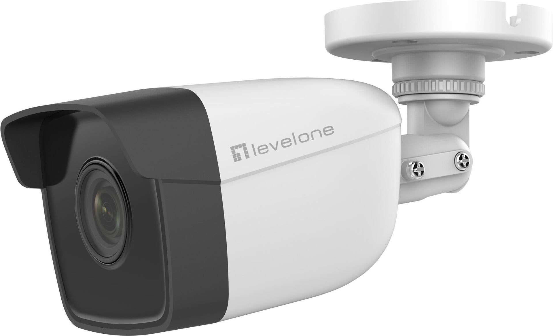 Levelone Gemini fixed IP network camera - 2 megapixel - H265 - 8023AF POE - IR-LEDs - inside    AU�en (FCS-5201)