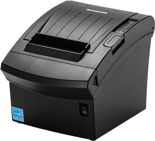 BIXOLON SRP-350PLUSV. Cutter. Usb. RS232. Ethernet. Black bonel printer. 7 pointemm (180dpi). Media width (max) 80mm. Pressure width (max) 72mm.