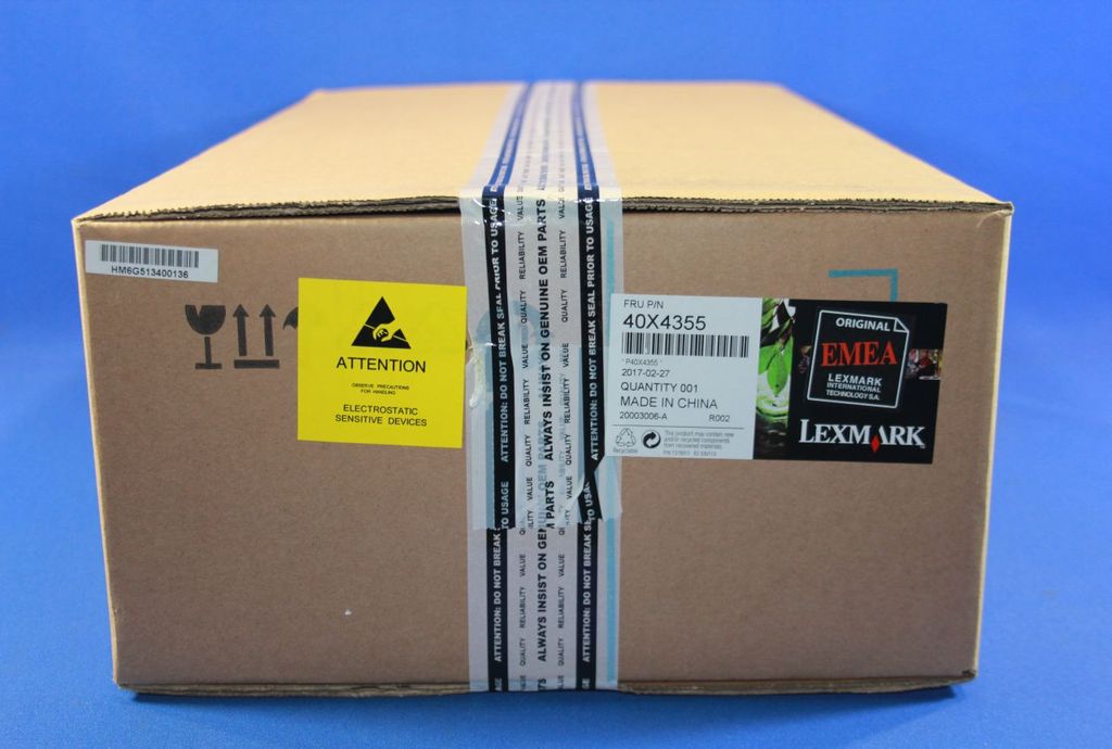 LEXMARK - BOUSE NEW ACTIVERSTROM Supply card - T650dn. 650n. 652dn. 652n. 654dn. 654n. 656dne (40x4355)