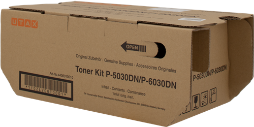 Utax 4436010010 25000 -pages black laser toner \\u0026 cartridge (4436010010)