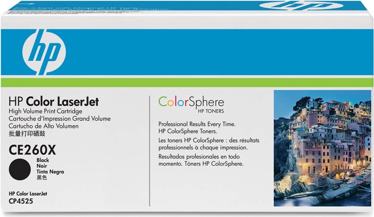 HP toner CE260X (649x) - black - capacity 17000 pages (CE260X)