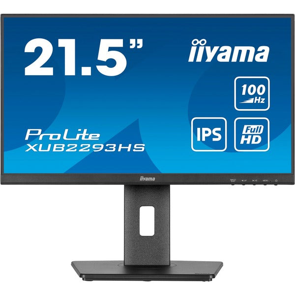 IIYAMA PROLITE XUB2293HS-B6. LED monitor - (545 inch). Black (matt). Fullhd. Ips. HDMI. Dp. 100Hz Panel) energy class