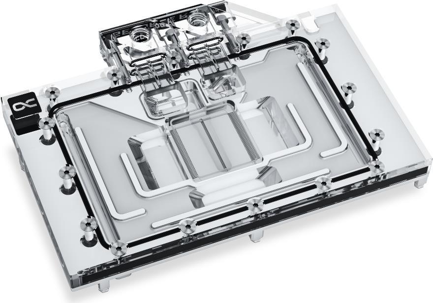 Alphacool ice block aurora acrylic GPX-N RTX 4080 Reference Design with backplate (13441)