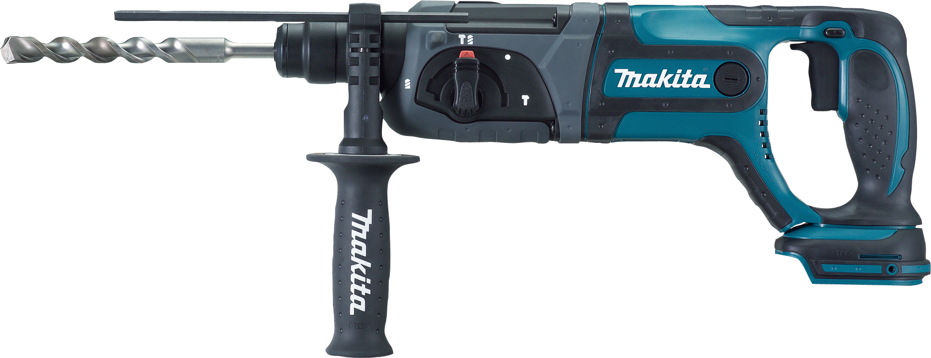 Makita DHR241 - drilling hammer - cordless - 3 modes - SDS-Plus - 2 JOULES - without battery - 18 V (DHR241Z)