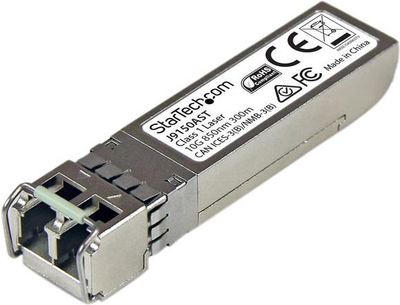 Startechcom 10 Gigabit LWL SFP    transceiver module - J9150A compatible - mm LC with DDM - 10GBase-SR - SFP -Transceiver module (equivalent with