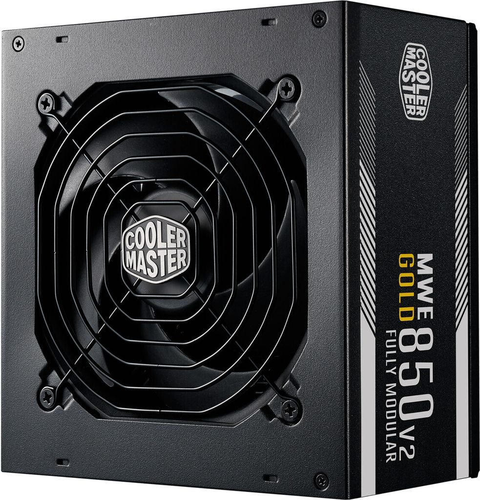 Cooler Master MWE GOLD V2 850 - power supply (internal) - ATX12V    EPS12V - 80 plus gold - alternating current 100-240 V - 850 watt - active active