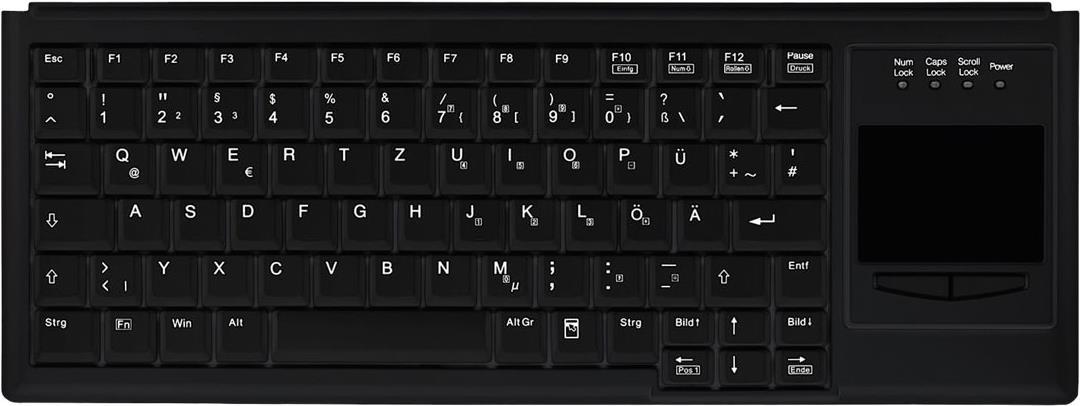 Cherry Active Key IndustrialKey AK-4400-G - keyboard - PS2 - German - black (AK-4400-GP-BGE)