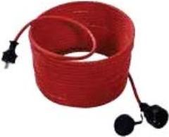 Bachmann H07RN-F3G - voltage supply relief cable - alternating current 250 V - 16 A - 35.0M - red (343372))