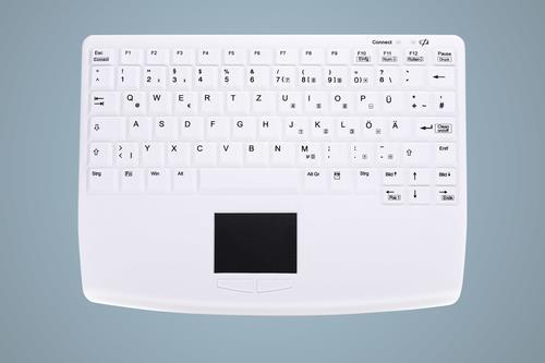 Fully Sealed    Wateright    USB    DE    White AK-4450-G series Medical Keyboard (AK-4450-GUVS-WGE)