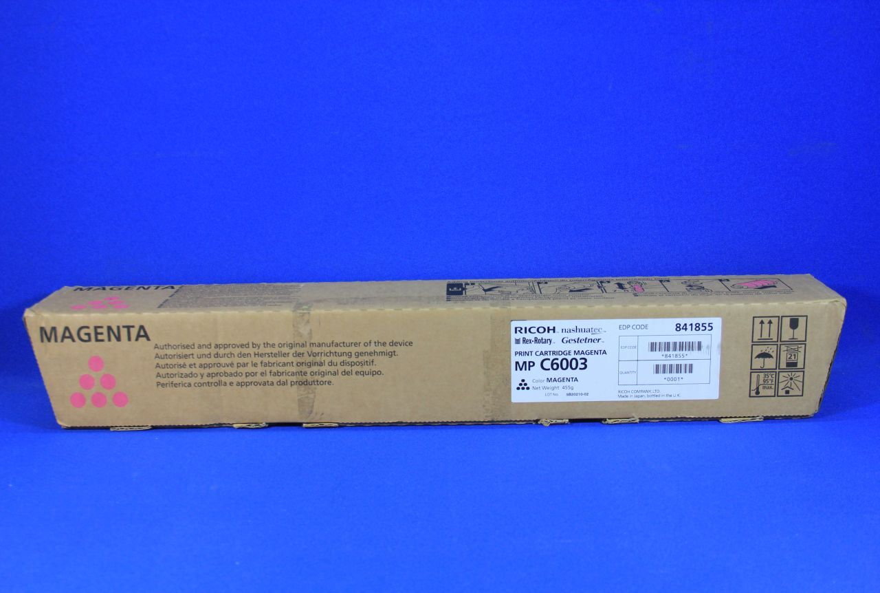 Ricoh - Magenta - Original - toner cartridge - Ricoh Aficio MP C4503sp. Aficio MP C5503SP (841855)