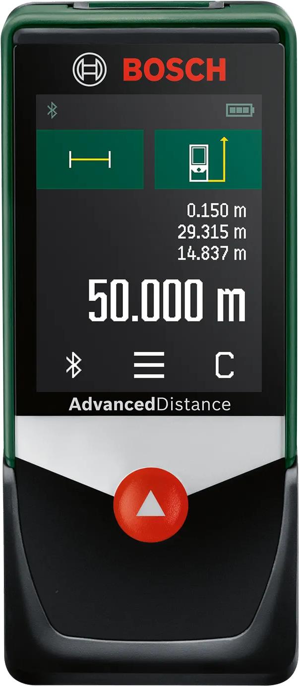 Bosch Advancedldistance 50C laser distance of measurement multicolored 50 m (06036722Z0)