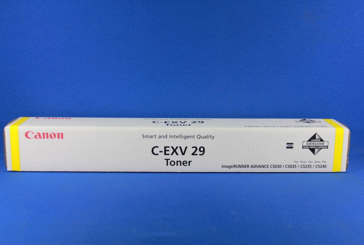 Canon Toner C-Exv 29 - Yellow - Kapazit�t 27000 pages (2802b002)