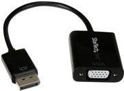 Startechcom DisplayPort to VGA adapter - 1920x1200 - 5 pack - video box concert - DisplayPort    VGA - DisplayPort (m) to HD-15 (VGA) (W) -