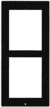 2N - fastening frame - black