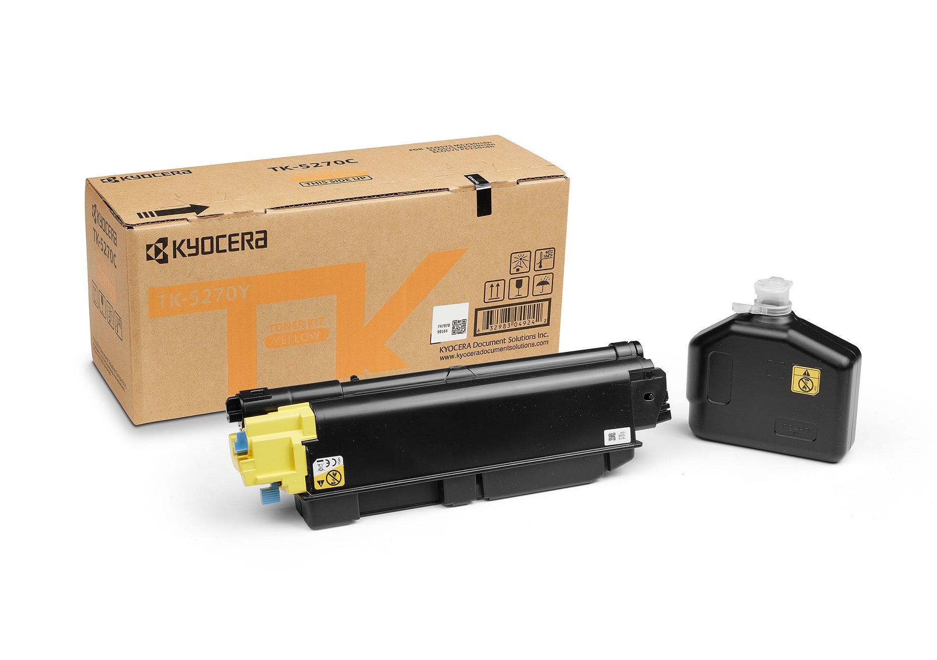 Kyocera TK 5270y - yellow - original - clay replacement (1T02TVANL0)