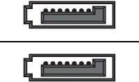HP - SATA cable - Serial 150300600 - SATA to SATA - for Workstation Z440. Z640. Z840