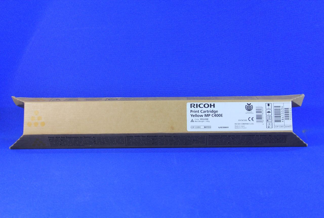 Ricoh MP C400E - toner cartridge - x cyan - 10000 pages - Aficio MP C300. MP C300SR. MP C400. MP C400SR (841302)
