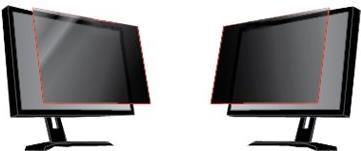 3M eye protection filter for 236 wide image monitor - screen filter - 59.9 cm wide image (236 broad picture) - black