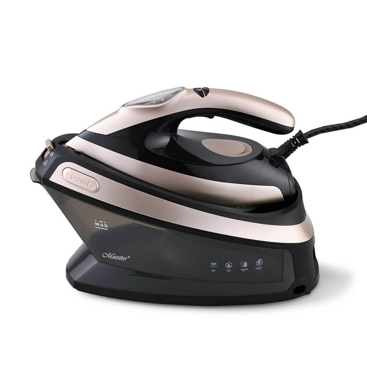Maestro MR-320C steam station 2400 W 1.5 L ceramic bend black. Gold (MR-320C)