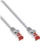 200er Bulk pack patch cable - SFTP (PIMF) - CAT6 - 250MHz - PVC - copper - gray - 0.25m (B-76422))