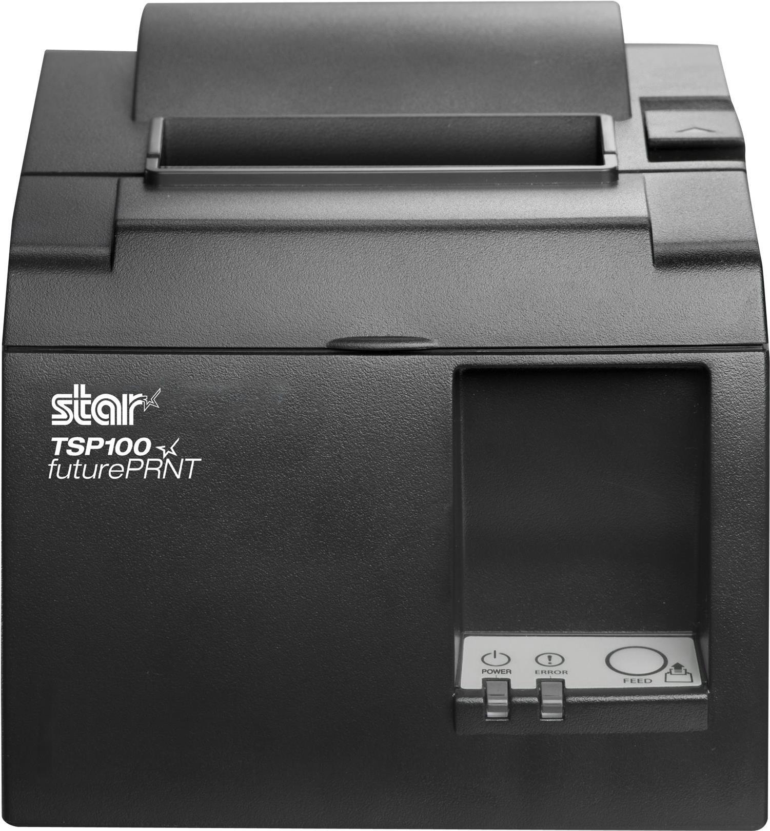 Star Micronics Star TSP143IIU   - Document printer - thermal fashion - 8 CM roll - 203 DPI - to 200 MMSEK - USB 20 - cutter - gray (39472730)