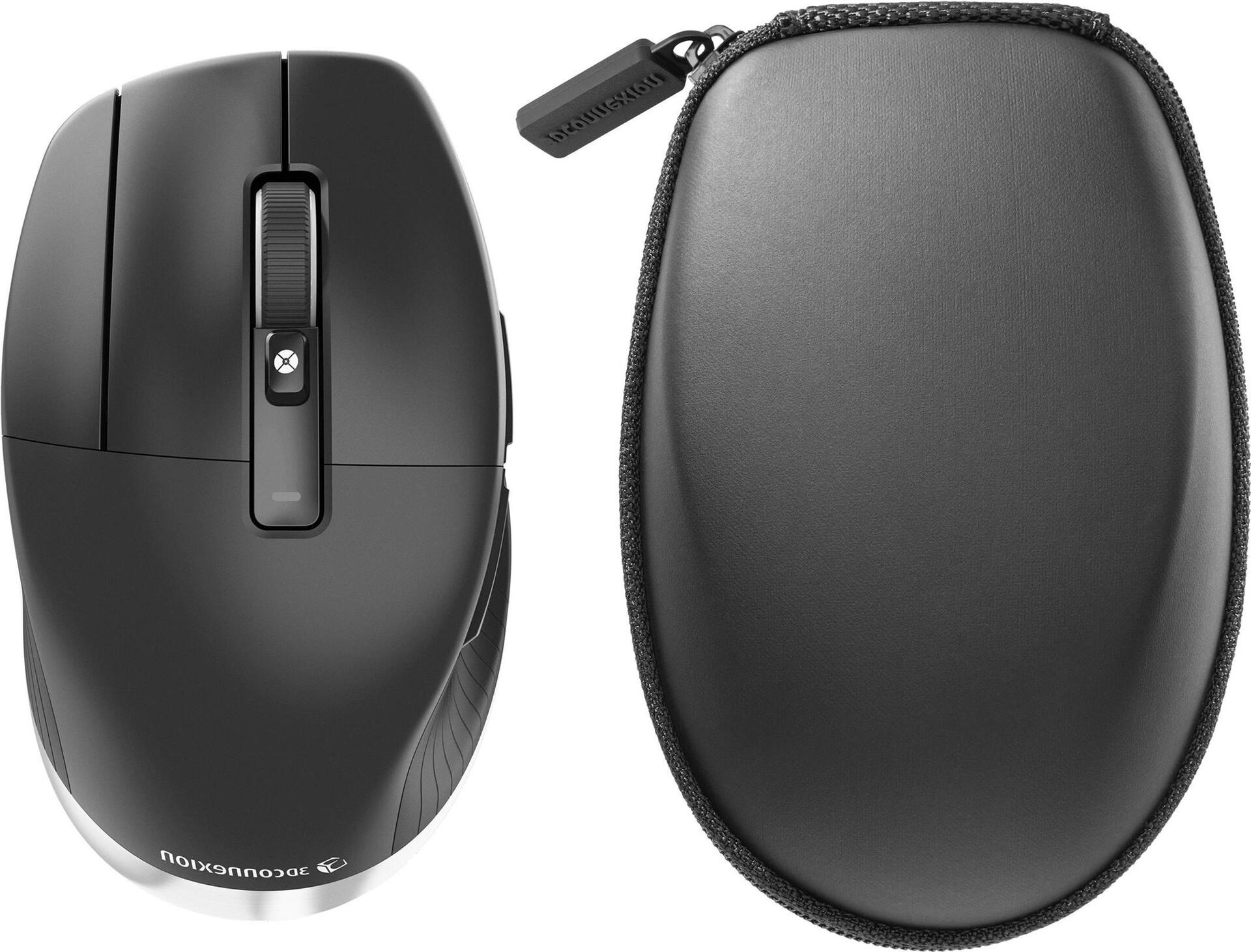 3DCONNEXION CADMOUSE PRO Wireless LEFT - Mouse - ergonomic - left-wing - 7 buttons - wireless - Bluetooth. 24 GHz. USB-C - Wireless